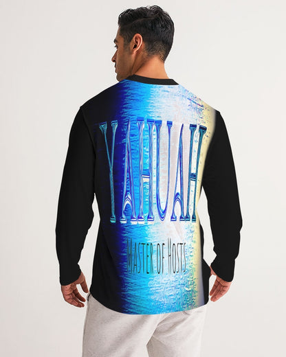 Yahuah: Master of Hosts (01-01) | Men's Long Sleeve Jersey Tee