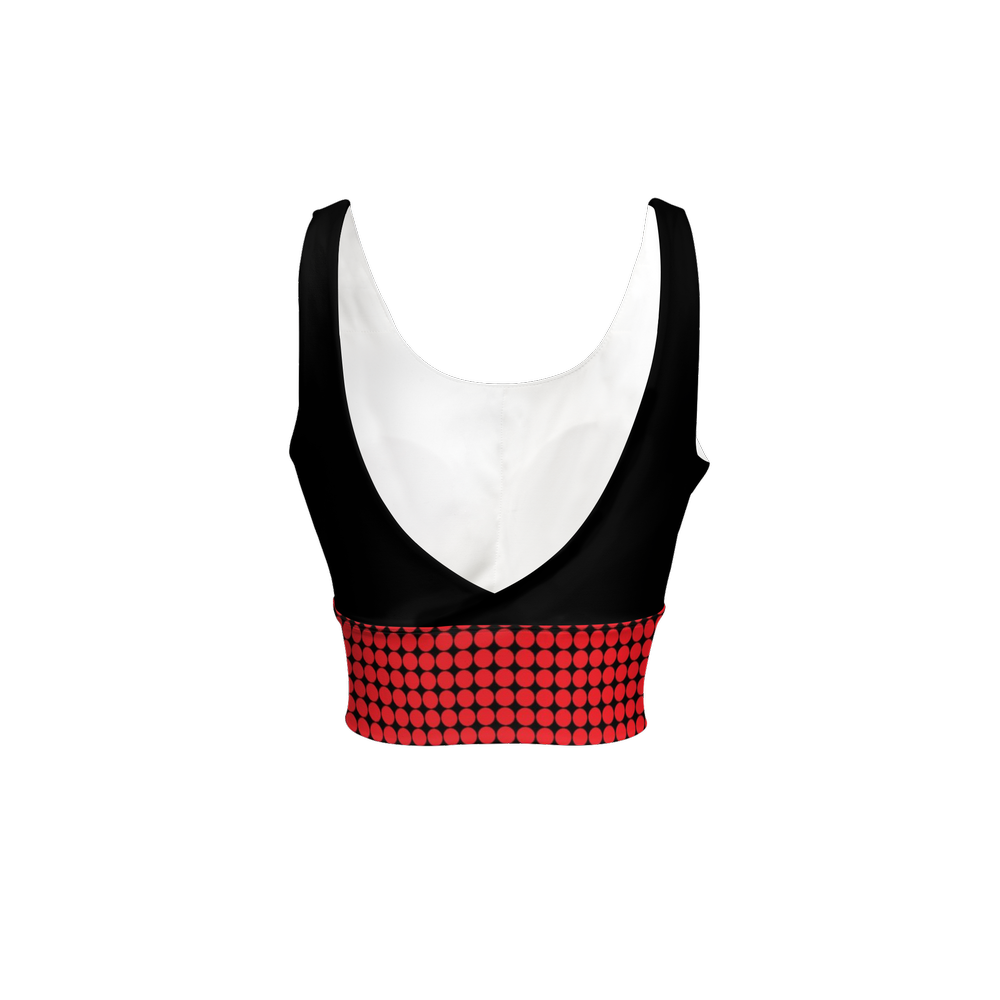 Forget The Past Designer Longline V-shape Back Sports Bra