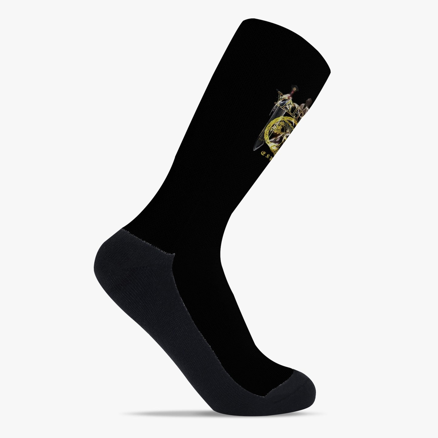 Yahuah-Name Above All Names 03-01 Royal Designer Unisex Reinforced Sports Socks