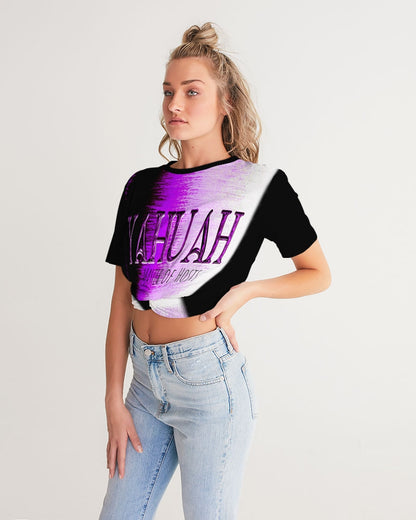 Yahuah: Master of Hosts (01-02) | Tie Front Crop Top