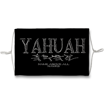 Yahuah-Name Above All Names 01-01 Sublimation Face Mask with Ten Replacement Filters