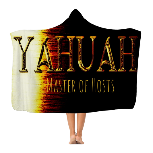 Yahuah-Master of Hosts 01-03 Designer Premium Adult Hooded Blanket