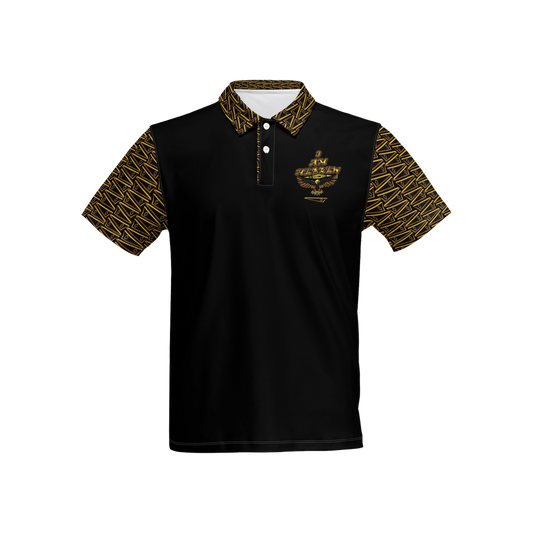 BREWZ Elected Men’s Designer Slim Fit Heavyweight Polo Shirt