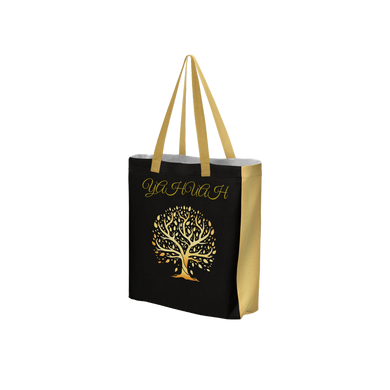 Yahuah-Tree of Life 01 Elect Bolso de mano con textura tejida de diseñador 