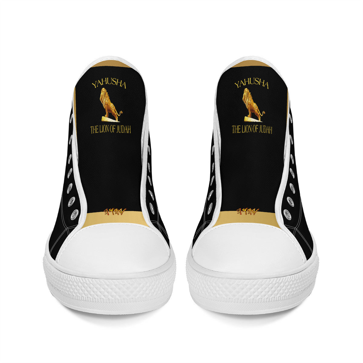 Yahusha-The Lion of Judah 01 High Top Unisex Canvas Shoes