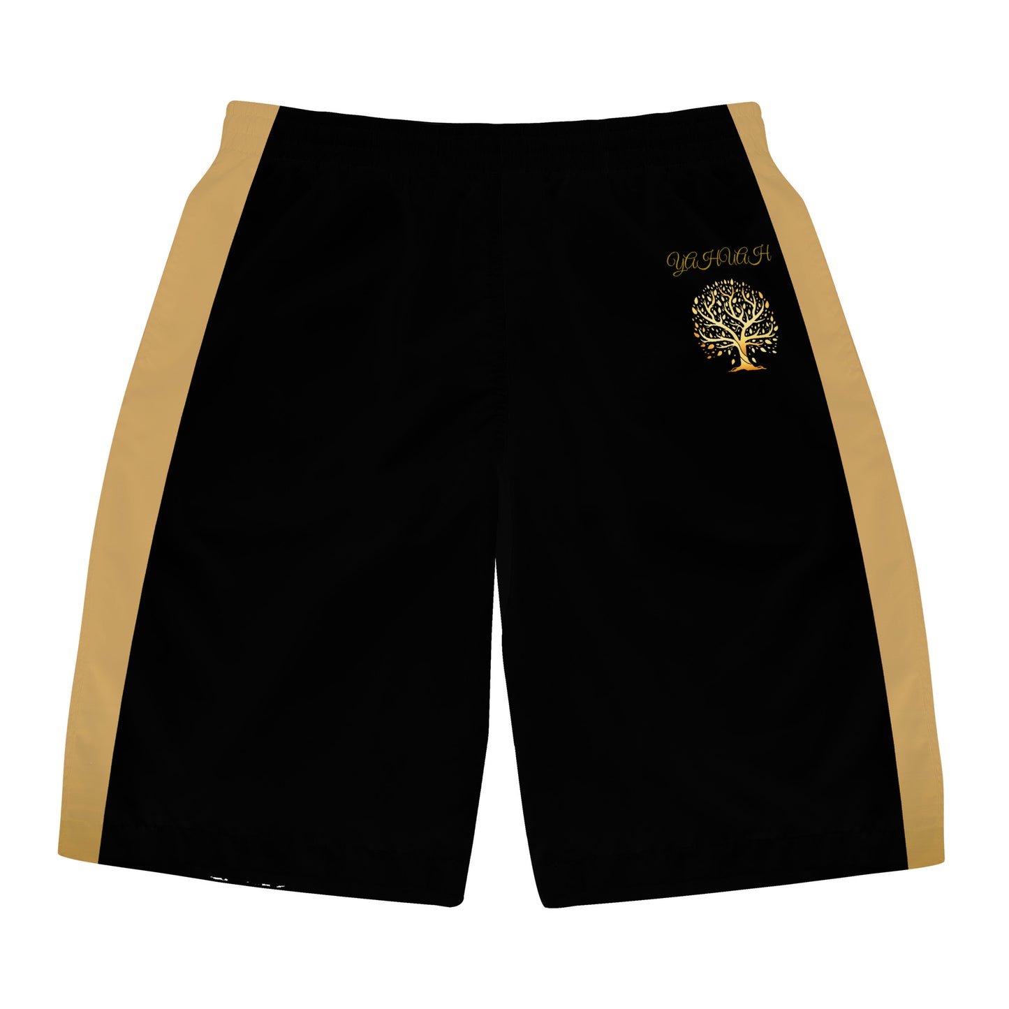 Yahuah-Tree of Life 01 Elect Men's Designer Board Shorts